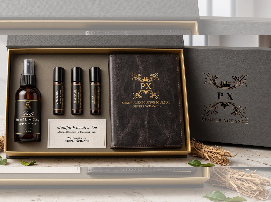 Premium executive wellness gift set